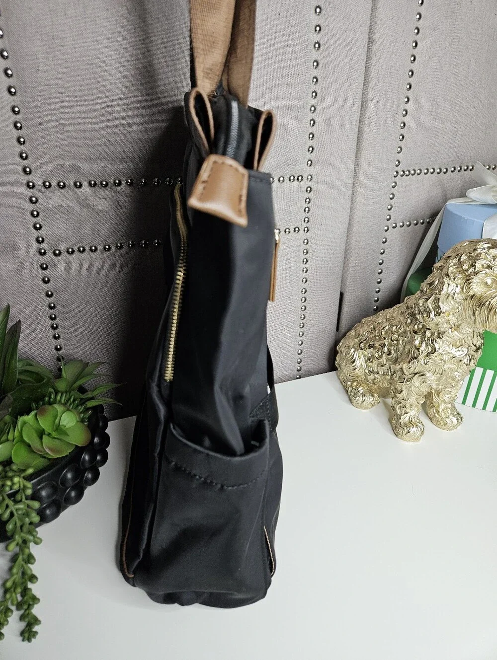 Golf Supags Convertible Shoulder/Backpack Brown Black